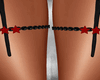 Dollz Star Garter BL/RD