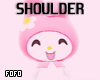 my melody on shoulder