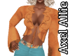 AA Orange Spring Top