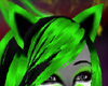 Ani Toxic Green Cat ears