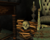 Dark G. Books+Skull