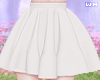 w. White Kawaii Skirt