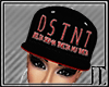 [D] Cust. Dst Hat Black