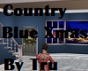 Country Blue Christmas