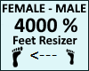 Feet Scaler 4000%