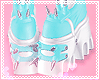 ❥ Blue Short Boots