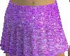 purple glitter skirt