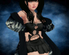 Skull Robe Black Layerab