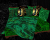 !A Boho Chill Bed Green