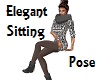 Elegant Sitting Pose Add
