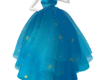 Star Lite Blue Ball Gown