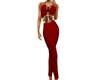 Halter Pants Outfit Red