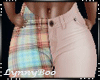 *Minx Blush Plaid Pants
