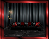 TLS Black & Red Sofa