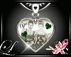 Hypatia's Heart Necklace