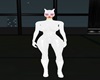 Latex Cat Mask White