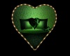 Green Heart cuddle wall