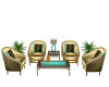 Gold Chat Chairs
