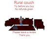 Rural couch