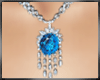 blue diamonds necklace