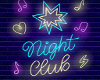 Neon Night Club Sign 2