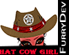 FURRY HAT COW GIRL