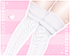 🌸 cozy socks white