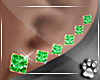 Emerald -Studs