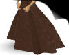 Long Brown Skirt