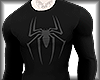 black spider shirt