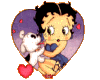 Betty Boop and Dog