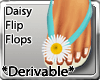 ~Daisy Flip Flops~