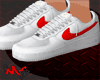 MP|Nike White Red
