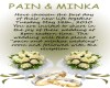 Pain & Minka Invitation