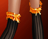 Orange Lace Stockings
