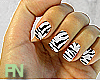 N| zebra on your nails?
