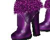 A~ Purple Anna Boots