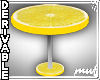 !Lemon Table round DER