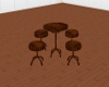wood club chairs