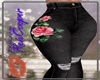 Pants jeans fleur RLL 2