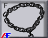 AF. Black Chain Collar F