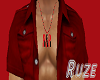 Red & Black R&R Necklace