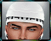 White/Blk Durag&Hair