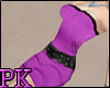 (PK) purple STRAPLESS 
