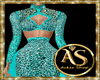 Mint Green Gonw