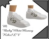 LV/M B White Money Kiks