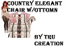 Country Elegant w/Ottomn