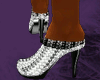 {a7} Silver heels