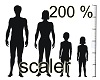 200 % Avatar Scaler