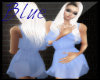 pure blue dress